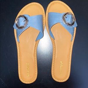 Baby Blue Sandals